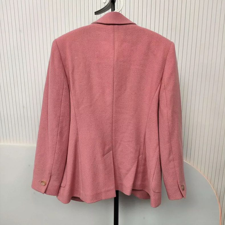 Max Mara MaxMara Pink Cashmere Outerwear Jacket -dmc Size US M / EU 48-50 / 2 - 3 Thumbnail