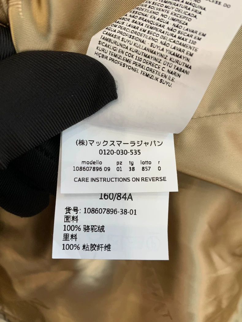 Max Mara MaxMara Rialto Camel Hair Hooded Coat -dmc Size US S / EU 44-46 / 1 - 8 Thumbnail