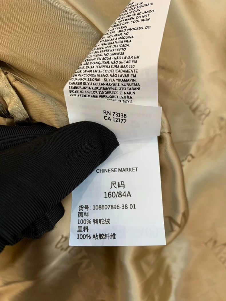 Max Mara MaxMara Rialto Camel Hair Hooded Coat -dmc Size US S / EU 44-46 / 1 - 9 Thumbnail
