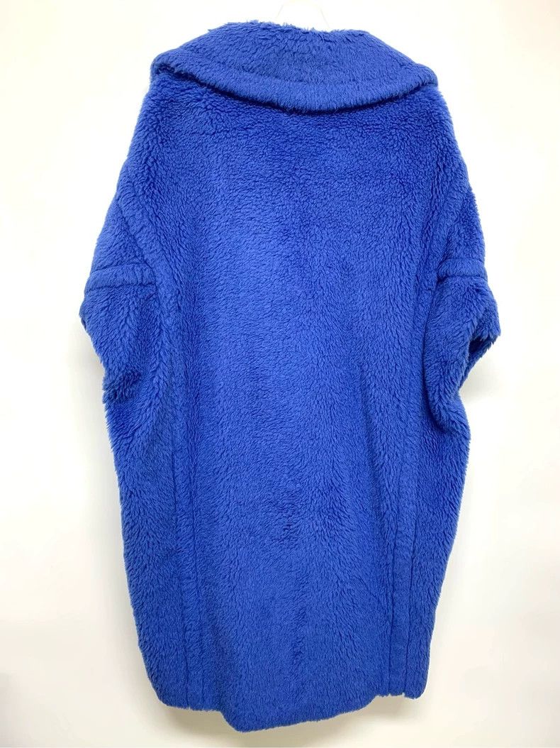 Max Mara MaxMara Blue Alpaca Teddy Coat -dmc Size US S / EU 44-46 / 1 - 3 Thumbnail