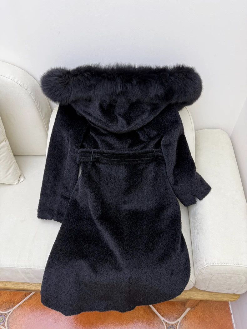 Max Mara MaxMara Fur Collar Wool Coat -dmc Size US M / EU 48-50 / 2 - 4 Thumbnail