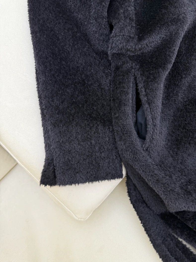 Max Mara MaxMara Fur Collar Wool Coat -dmc Size US M / EU 48-50 / 2 - 8 Thumbnail