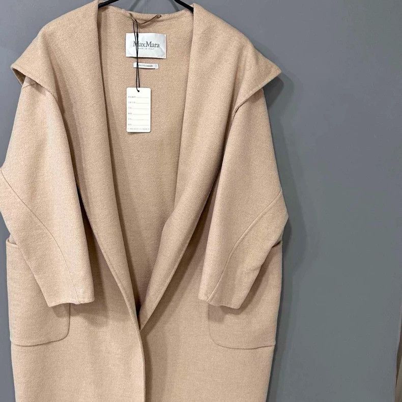 Max Mara MaxMara Oatmeal Long Robe Coat -dmc Size US M / EU 48-50 / 2 - 3 Thumbnail