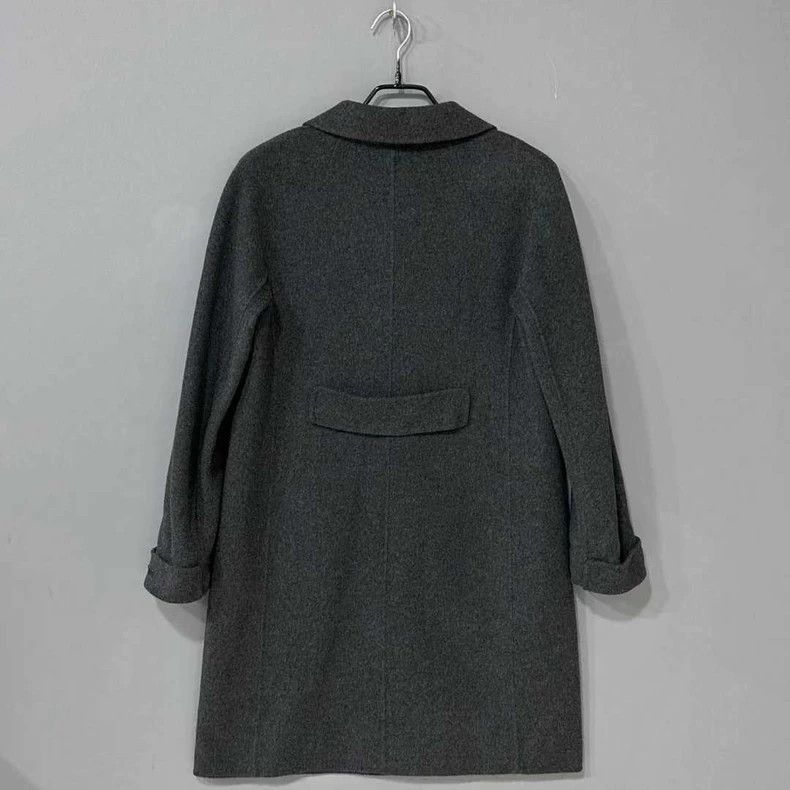 Max Mara MaxMara Dark Gray Wool Coat -dmc Size US M / EU 48-50 / 2 - 4 Thumbnail