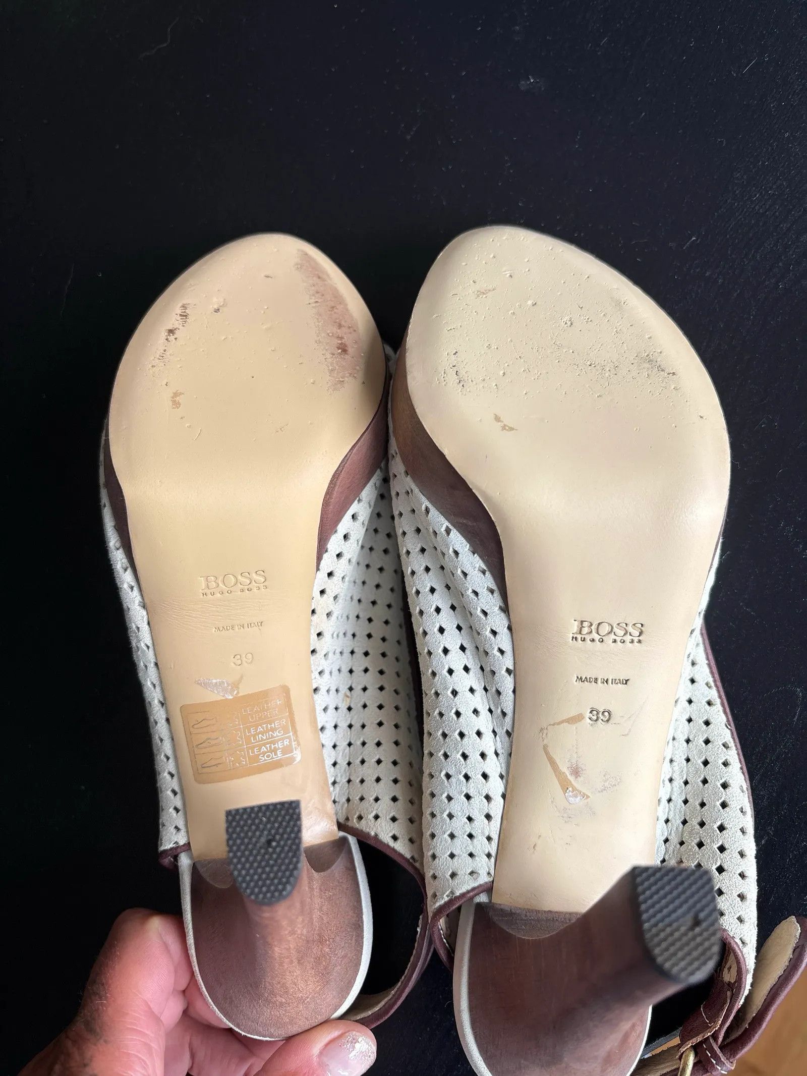 Hugo Boss Hugo Boss Whisper Heels Size US 9 / IT 39 - 4 Thumbnail