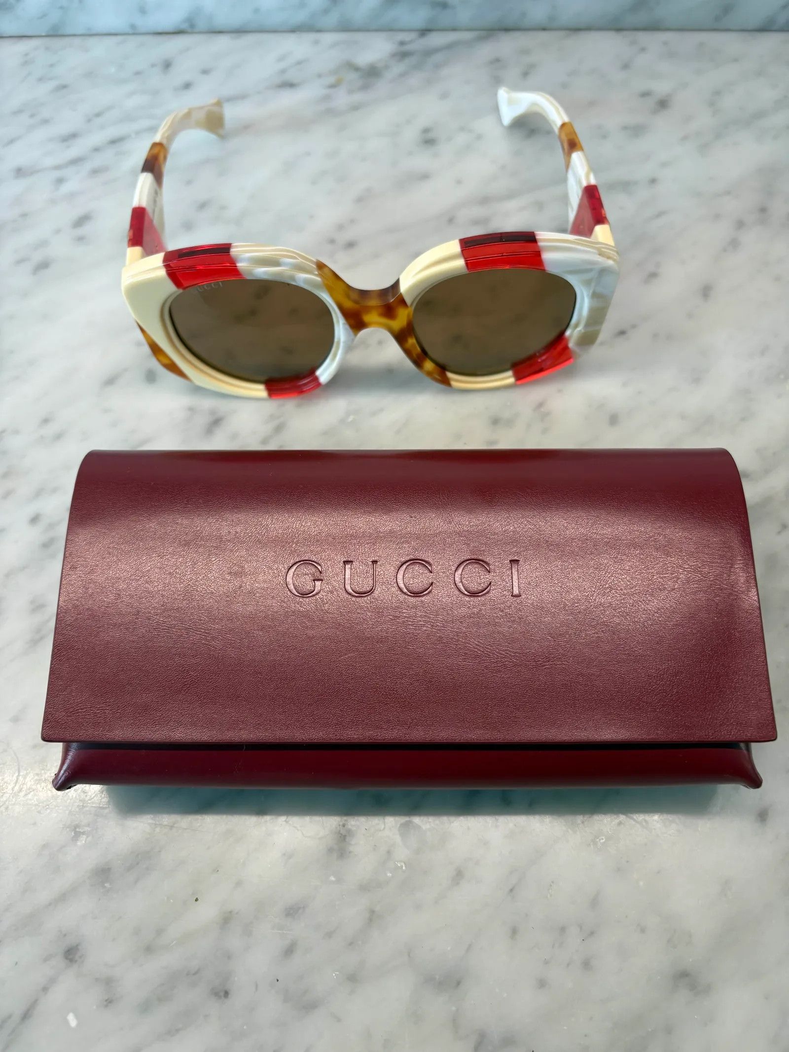 Gucci Gucci Sunglasses Size ONE SIZE - 4 Thumbnail
