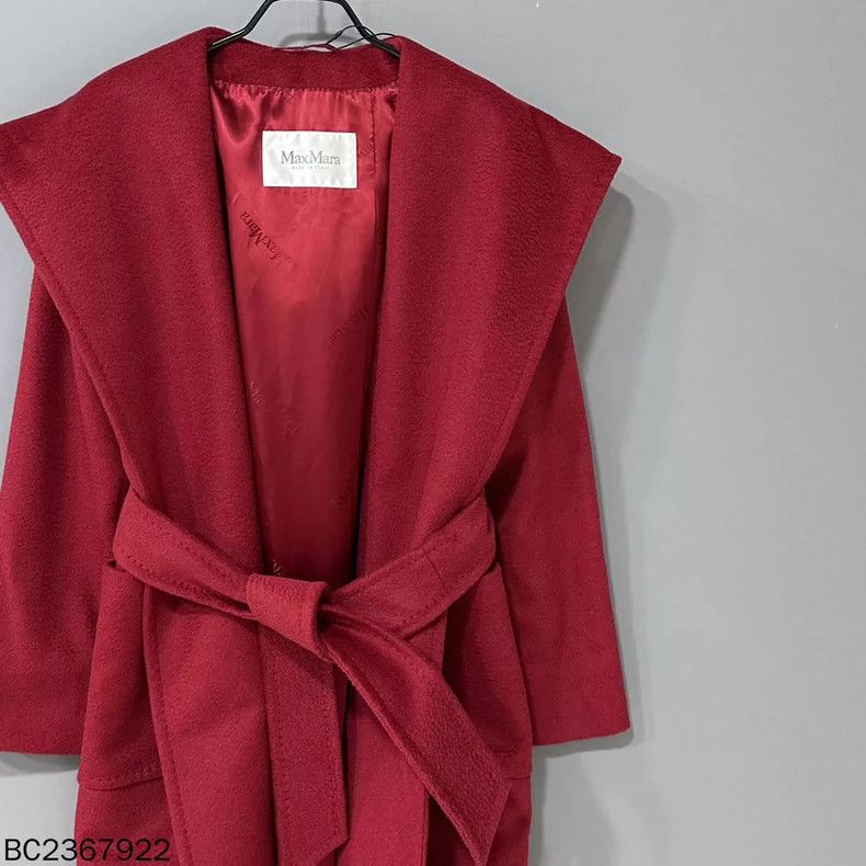 Max Mara MaxMara Red Robe Coat -dmc Size US M / EU 48-50 / 2 - 3 Thumbnail