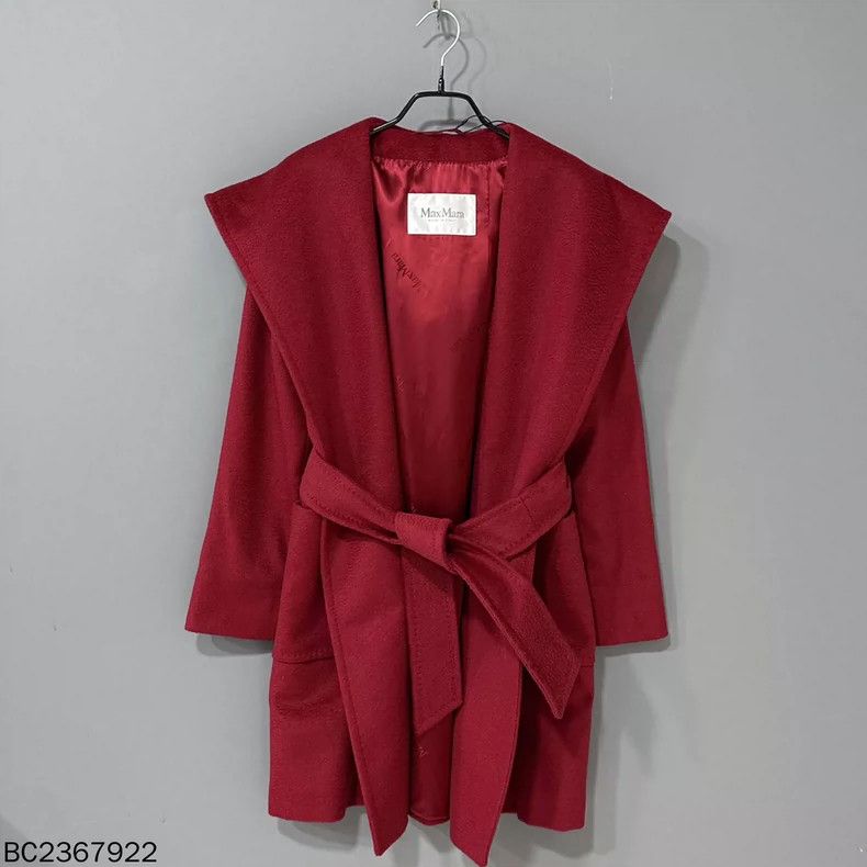 Max Mara MaxMara Red Robe Coat -dmc Size US M / EU 48-50 / 2 - 2 Thumbnail