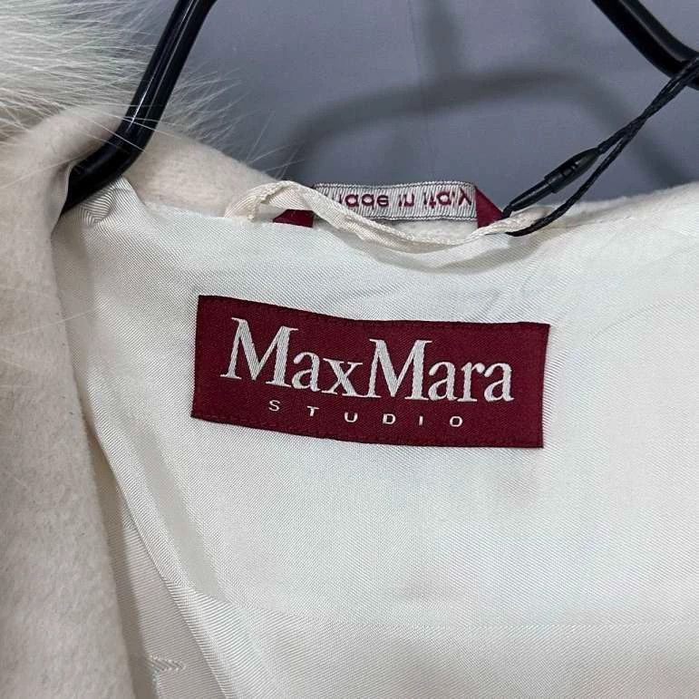 Max Mara MaxMara Long Fur Collar Coat -dmc Size US M / EU 48-50 / 2 - 5 Thumbnail