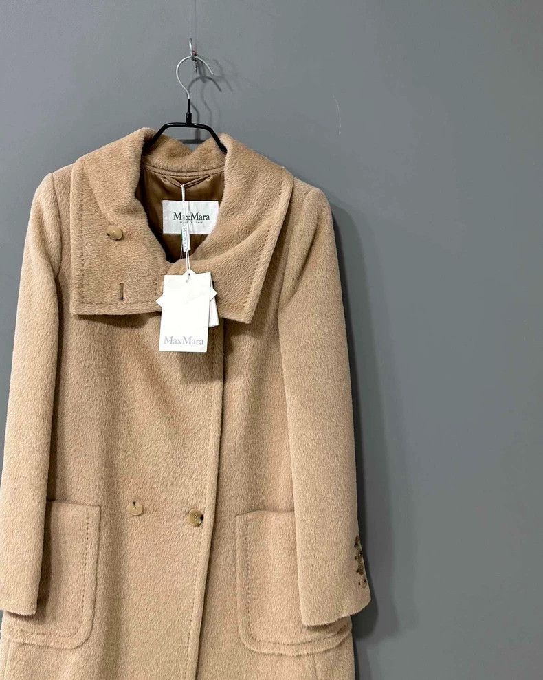 Max Mara MaxMara Camel Wool Long Coat -dmc Size US M / EU 48-50 / 2 - 3 Thumbnail