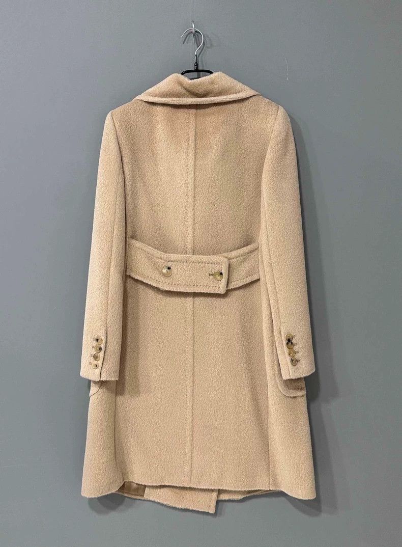Max Mara MaxMara Camel Wool Long Coat -dmc Size US M / EU 48-50 / 2 - 4 Thumbnail