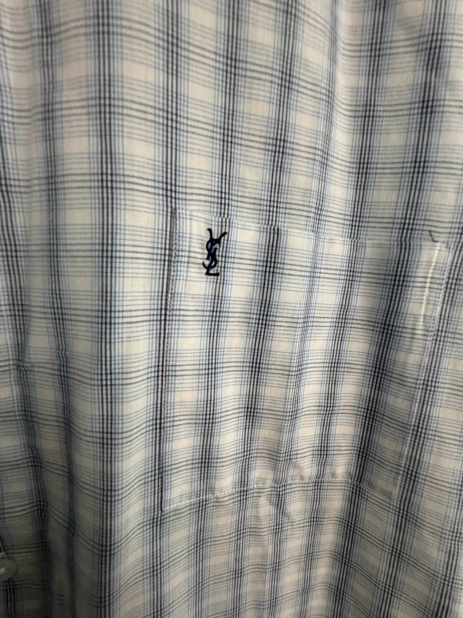Yves Saint Laurent Yves Saint Laurent Shirt Size XXL / US 16-18 / IT 52-54 - 4 Thumbnail