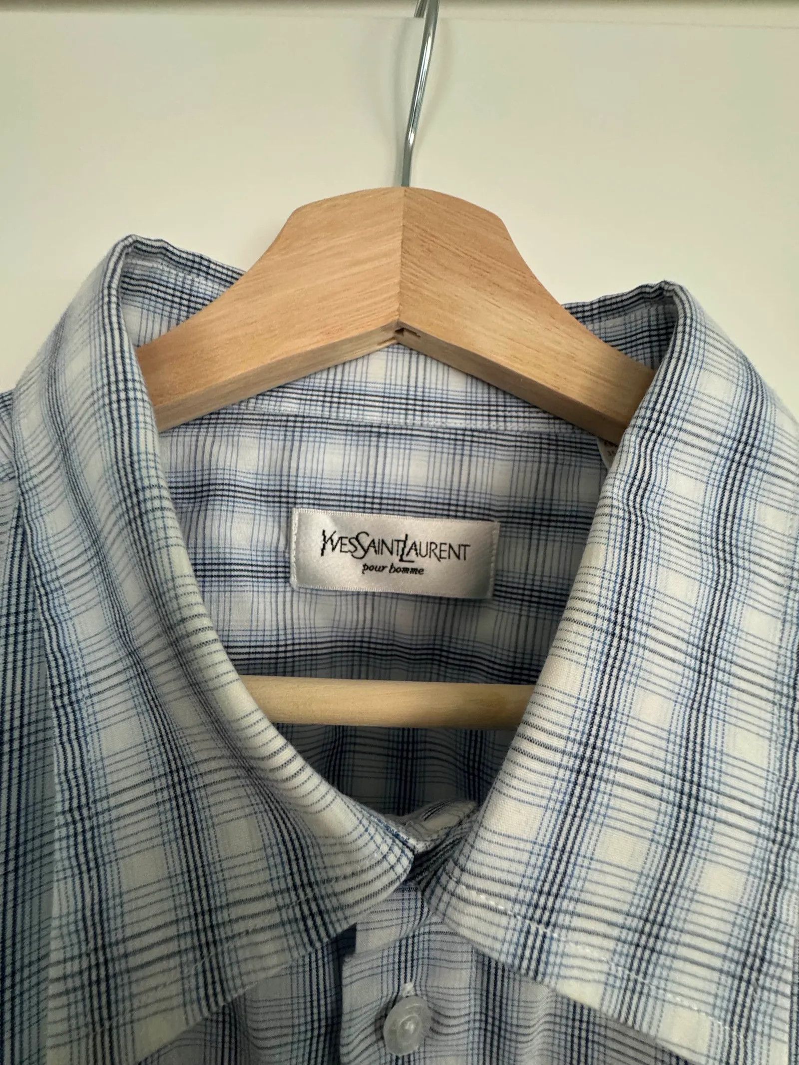Yves Saint Laurent Yves Saint Laurent Shirt Size XXL / US 16-18 / IT 52-54 - 2 Thumbnail