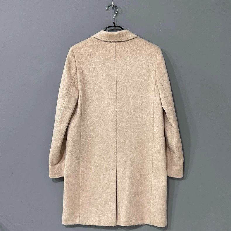 Max Mara MaxMara Beige Long Wool Coat -dmc Size US M / EU 48-50 / 2 - 4 Thumbnail