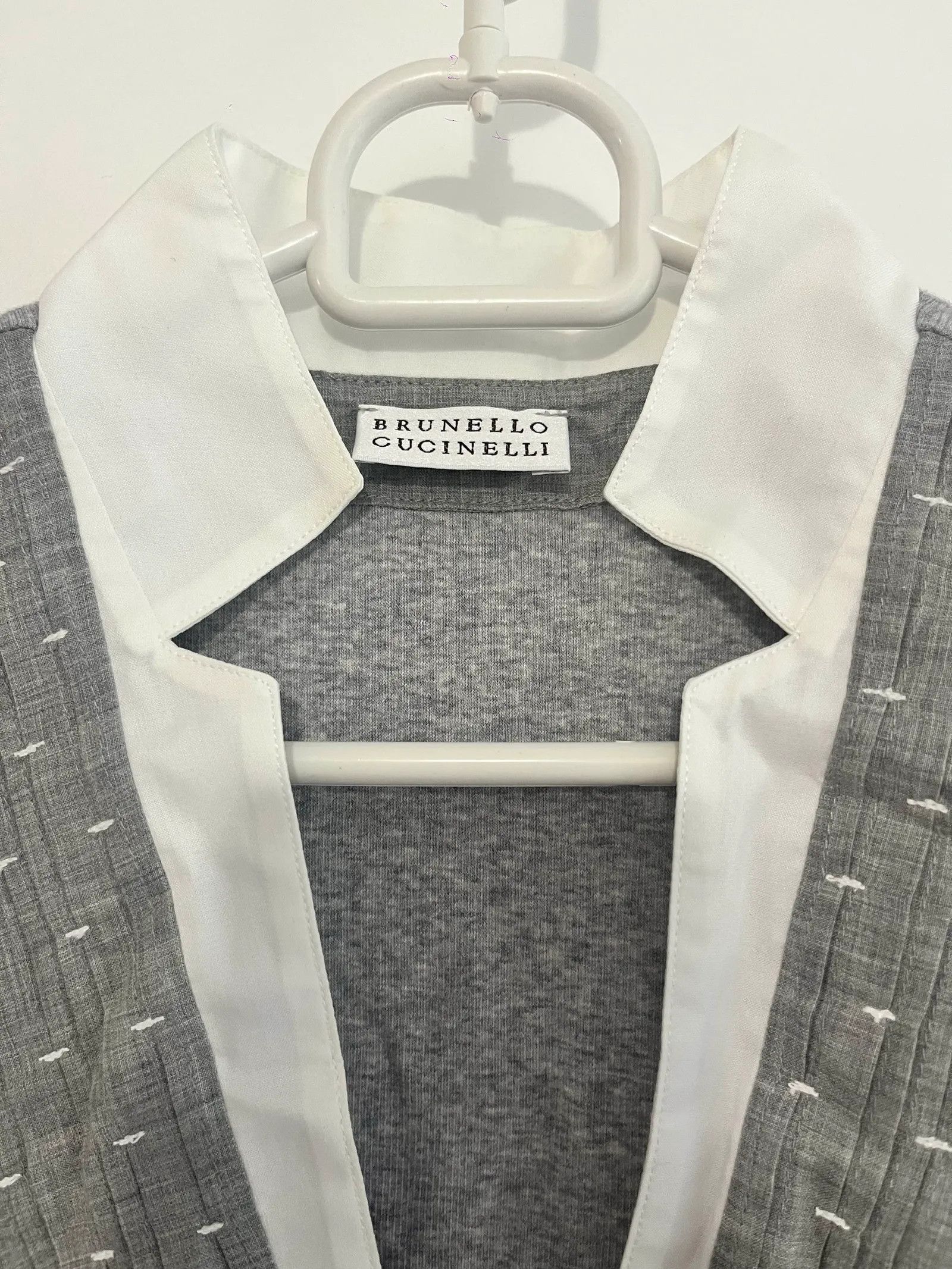 Brunello Cucinelli Brunello Cucinelli Blouse Size S / US 4 / IT 40 - 3 Thumbnail