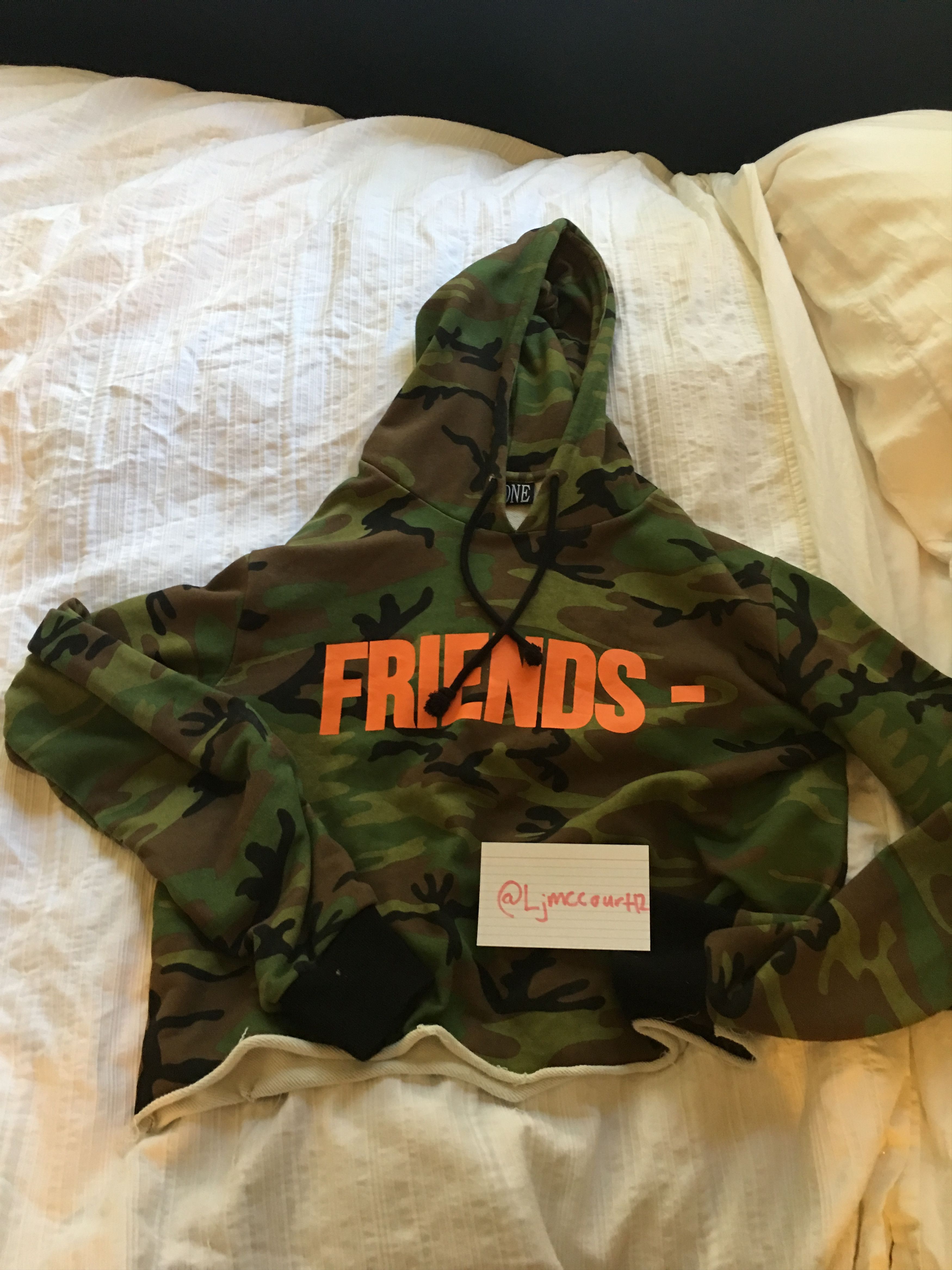 vlone friends camo hoodie