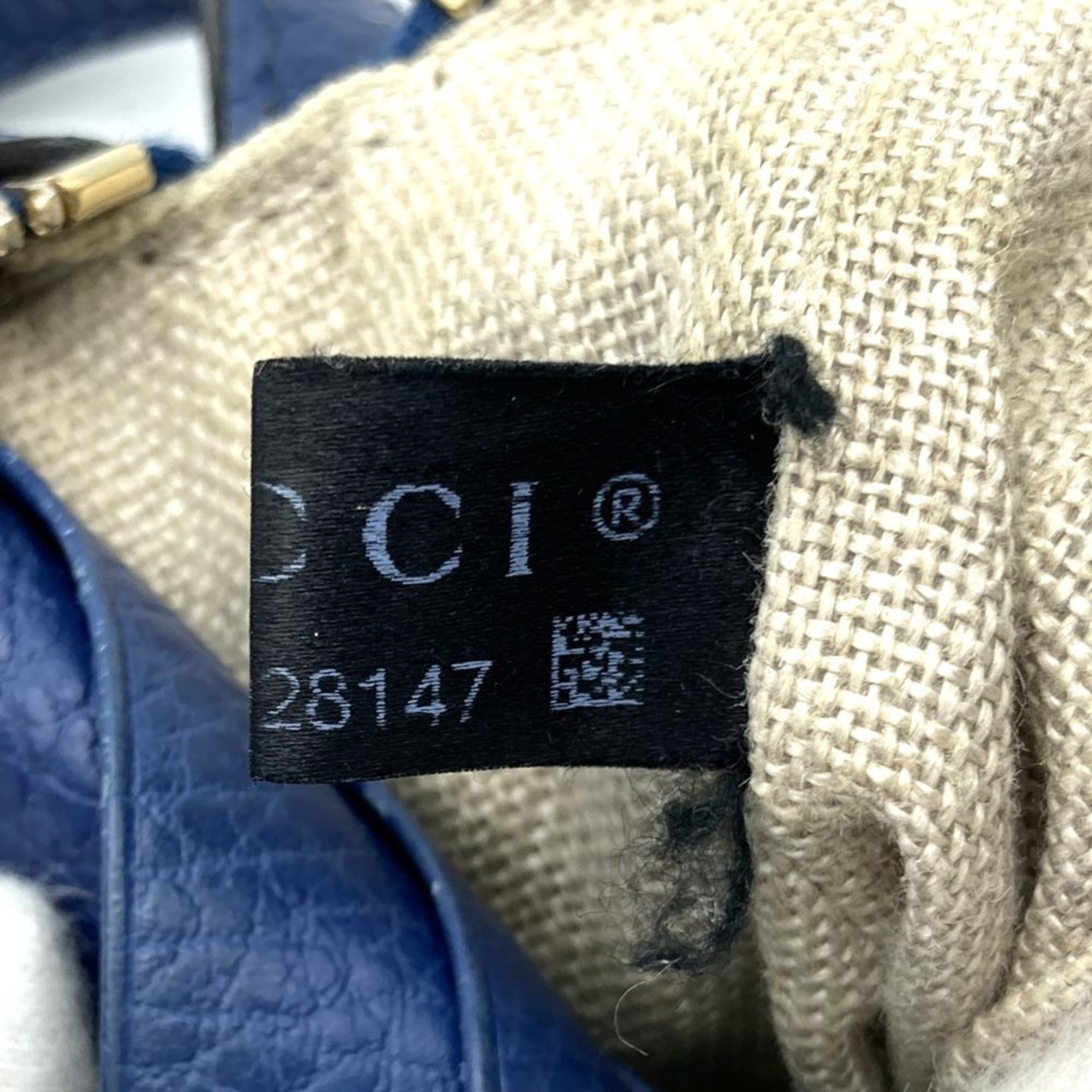 Gucci GUCCI 449413 Shoulder Bag GG Canvas/Leather Blue/Brown Women's Size ONE SIZE - 13 Thumbnail