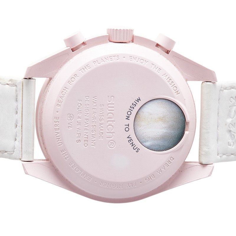 Omega Omega Omega MoonSwatch MISSION TO VENUS Ceramic Ceramic Quartz SO33P100 DUTY FREE for USA Size ONE SIZE - 4 Thumbnail