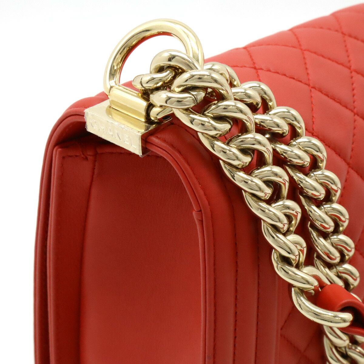 Chanel Chanel Boy Chanel Leather Shoulder Bag Leather Crossbody Bag A67086
