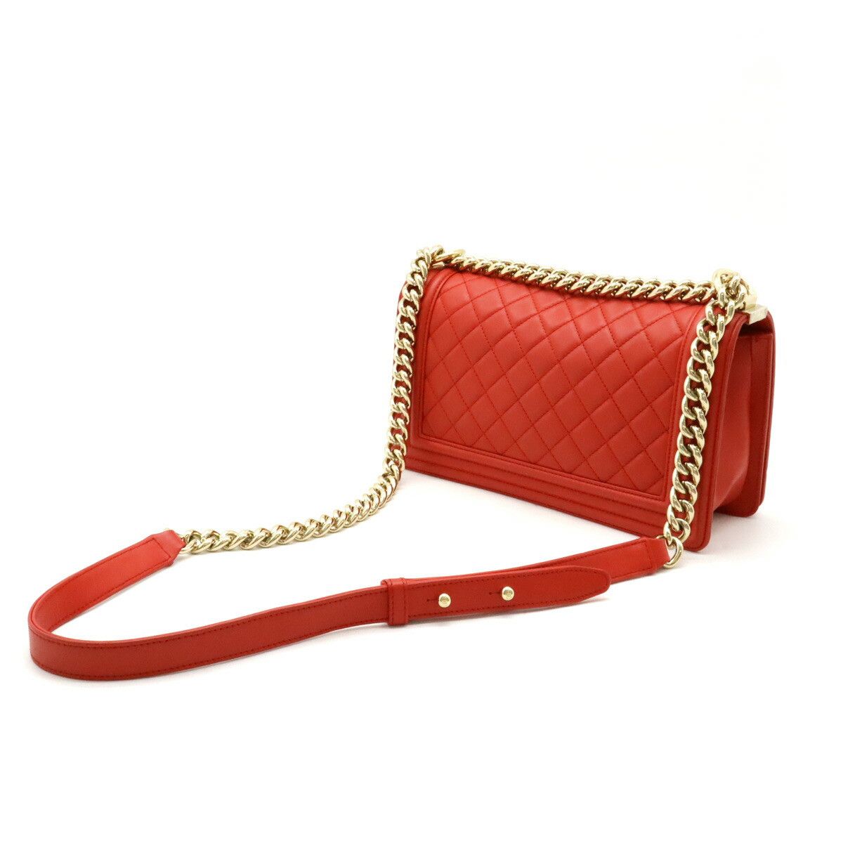 Chanel Chanel Boy Chanel Leather Shoulder Bag Leather Crossbody Bag A67086