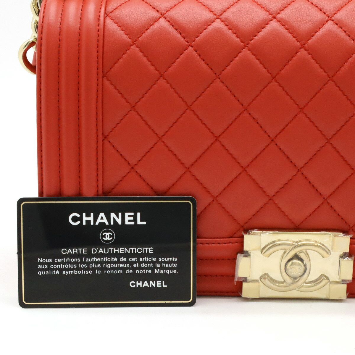 Chanel Chanel Boy Chanel Leather Shoulder Bag Leather Crossbody Bag A67086