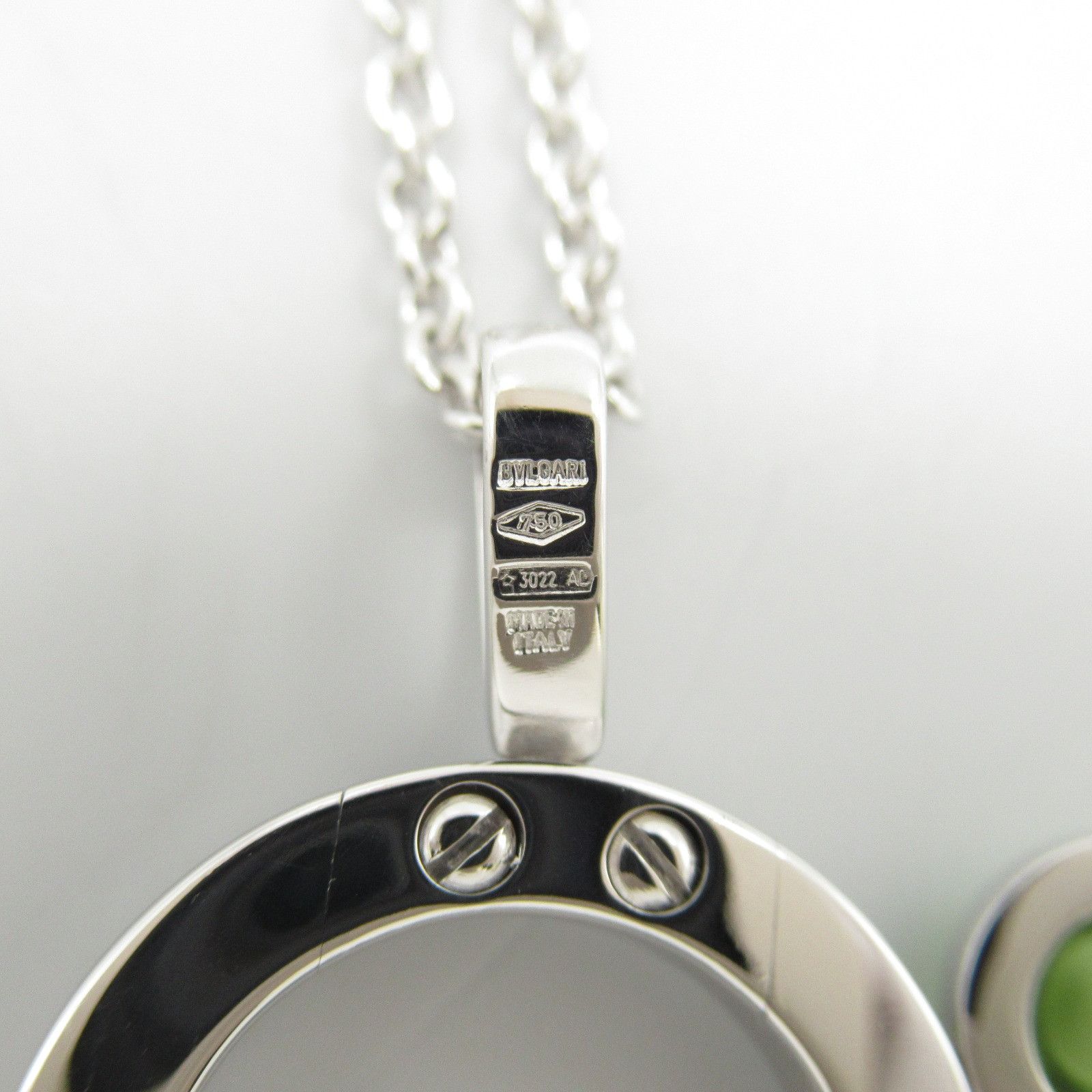 Bvlgari Bvlgari BVLGARI Allegra Au750 Necklace Metal Necklace Size ONE SIZE - 4 Thumbnail