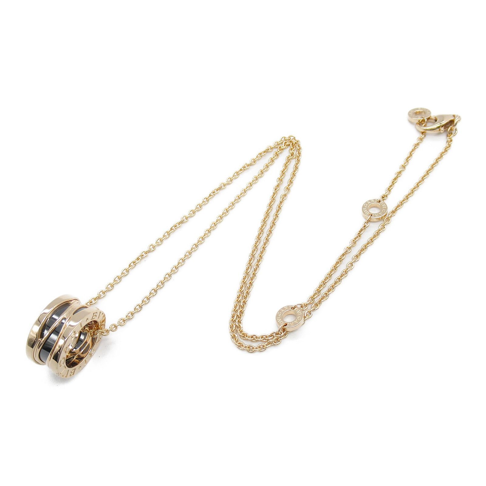 Bvlgari Bvlgari BVLGARI B-zero 1 Au750 Ceramic Necklace Ceramic Necklace Size ONE SIZE - 3 Thumbnail