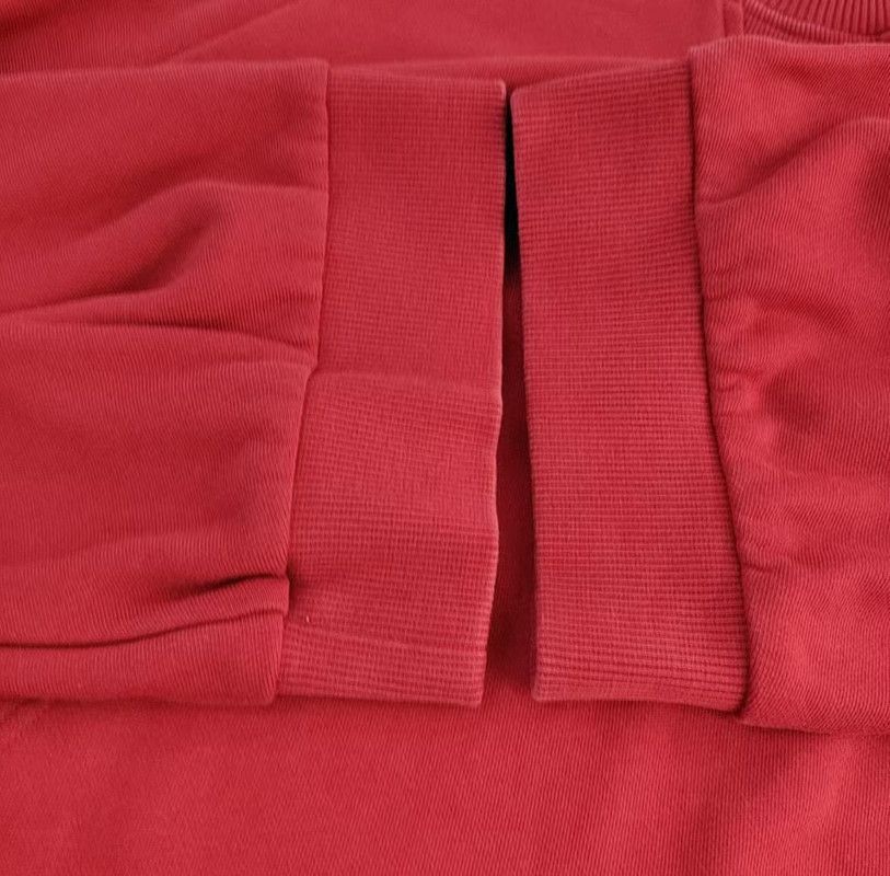 Loewe Loewe Red Cotton Long Sleeve Sweatshirt 0089 Size XS / US 0-2 / IT 36-38 - 9 Thumbnail