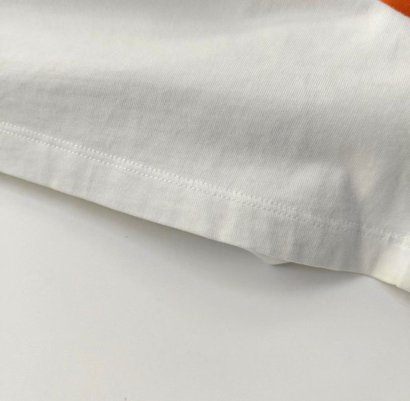 Loewe Loewe Summer White Cotton Short Sleeve Tee 0089 Size XS / US 0-2 / IT 36-38 - 5 Thumbnail