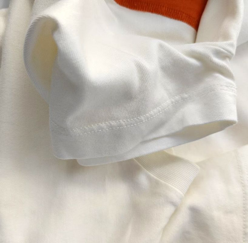 Loewe Loewe Summer White Cotton Short Sleeve Tee 0089 Size XS / US 0-2 / IT 36-38 - 8 Thumbnail