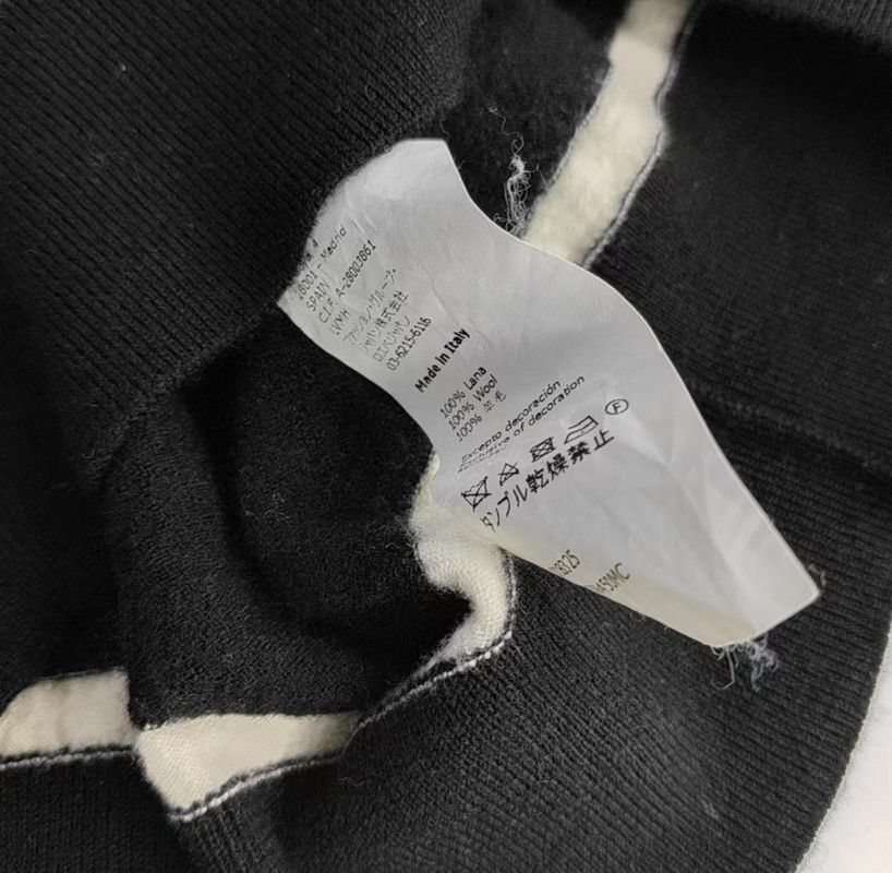 Loewe Loewe Black Wool Cropped Sweater for Women 0089 Size M / US 6-8 / IT 42-44 - 6 Thumbnail