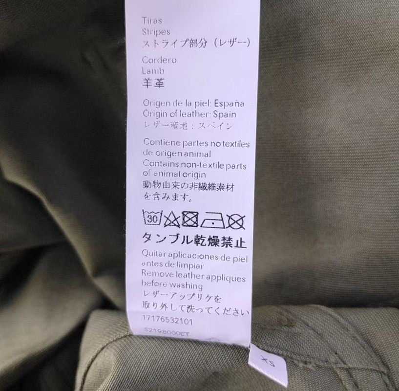 Loewe Loewe Military Green Cotton Long Sleeve Coat 0089 Size XS / US 0-2 / IT 36-38 - 4 Thumbnail