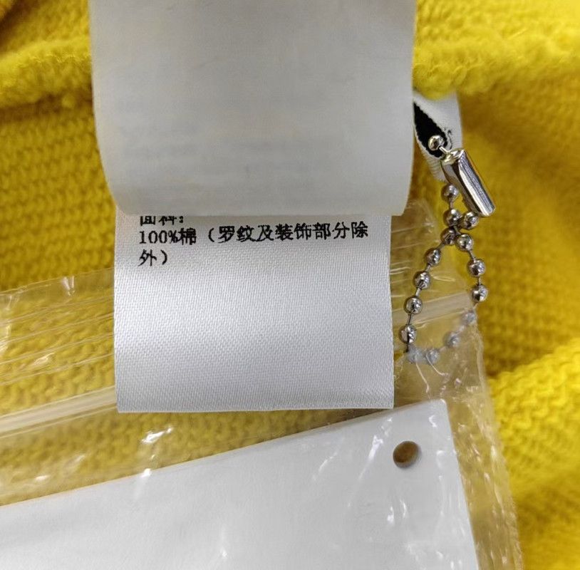 Loewe Loewe Yellow Long Sleeve Sweatshirt 0089 Size XS / US 0-2 / IT 36-38 - 3 Thumbnail