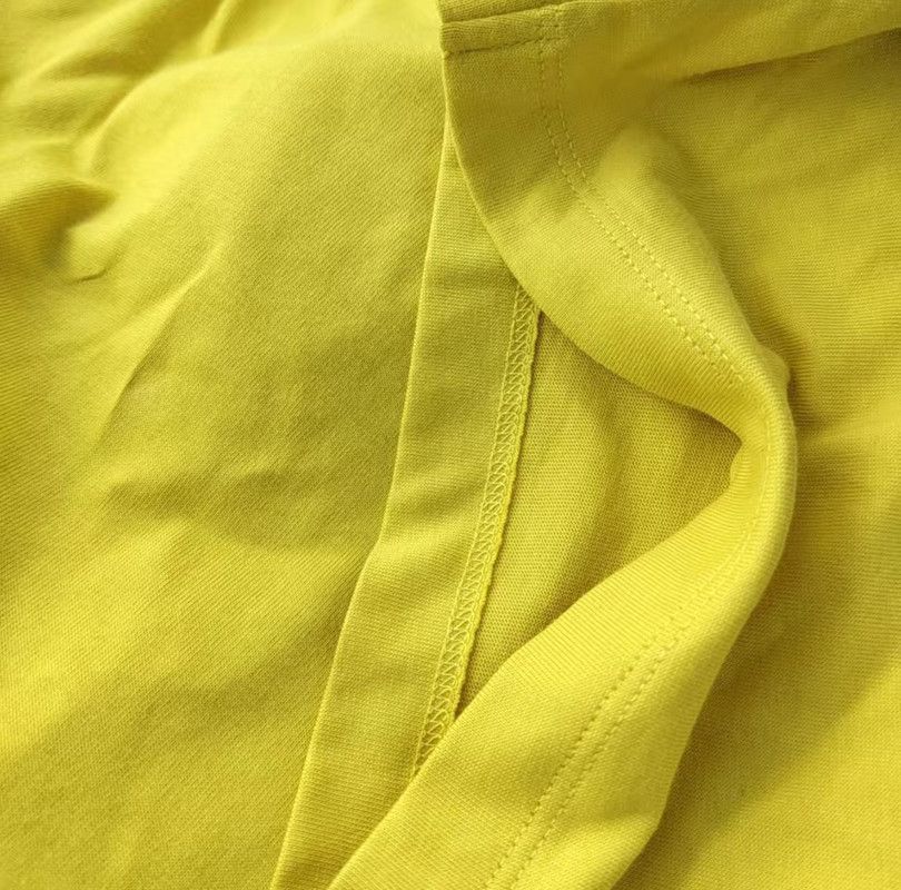 Loewe LOEWE Yellow Short Sleeve Cotton T-shirt 0089 Size S / US 4 / IT 40 - 5 Thumbnail