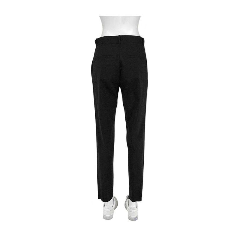 Loewe Loewe Black Wool Casual Pants for Women 0089 Size 36" / US 14 / IT 50 - 2 Thumbnail
