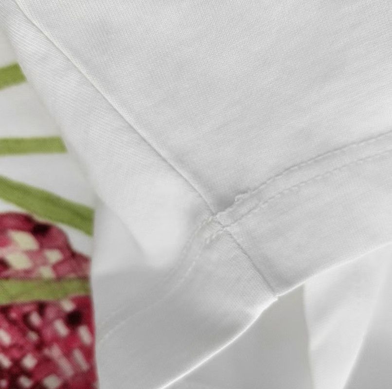 Loewe Loewe Summer White Cotton Tee Shirt 0089 Size S / US 4 / IT 40 - 5 Thumbnail