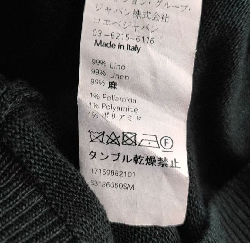 Loewe Loewe Black Long Sleeve Dress with Green Print 0089 Size XS / US 0-2 / IT 36-38 - 4 Thumbnail