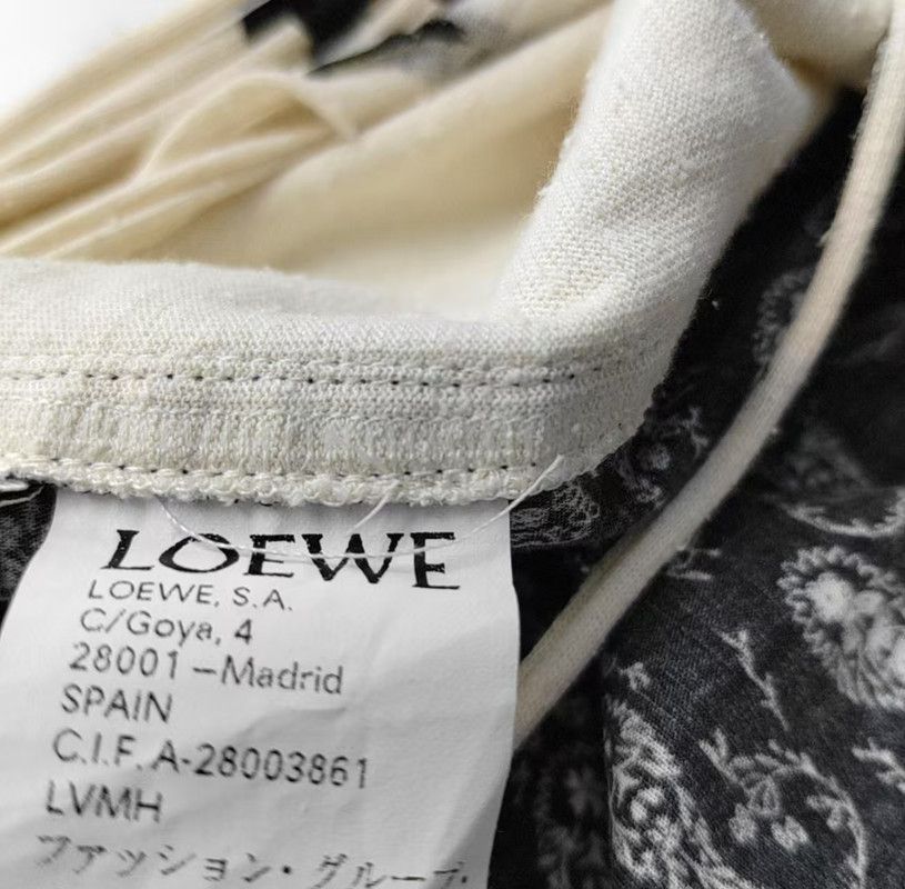 Loewe Loewe Summer Beige Cotton Tee 0089 Size S / US 4 / IT 40 - 9 Thumbnail