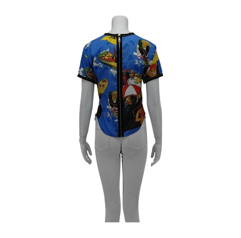 Loewe Loewe Summer Printed Short Sleeve Shirt 0089 Size S / US 4 / IT 40 - 2 Thumbnail