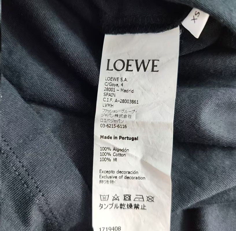 Loewe Loewe Black Long Sleeve Tunic Top 0089 Size XS / US 0-2 / IT 36-38 - 4 Thumbnail