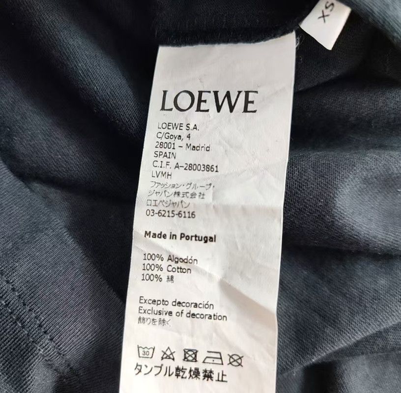 Loewe Loewe Black Long Sleeve Tunic Top 0089 Size XS / US 0-2 / IT 36-38 - 3 Thumbnail