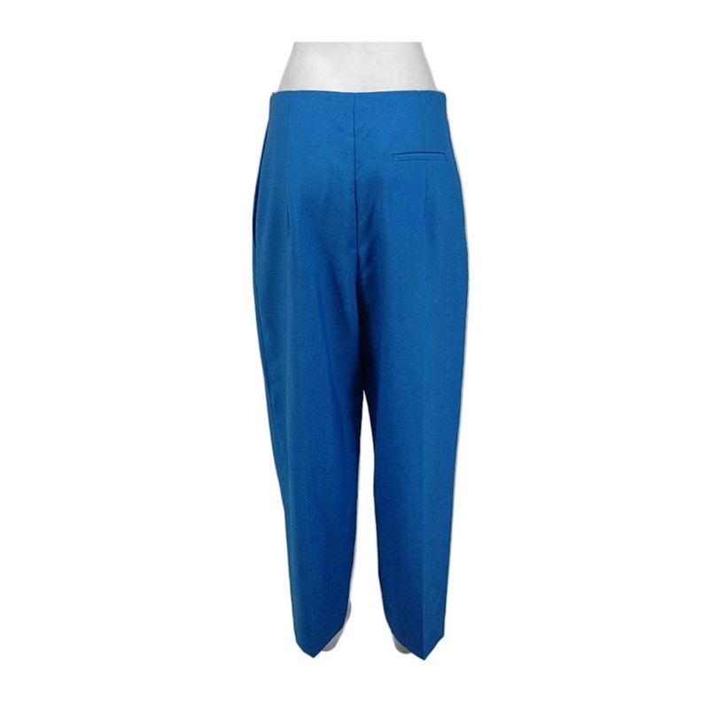 Loewe Loewe Blue Wool Casual Women's Pants 0089 Size 36" / US 14 / IT 50 - 2 Thumbnail
