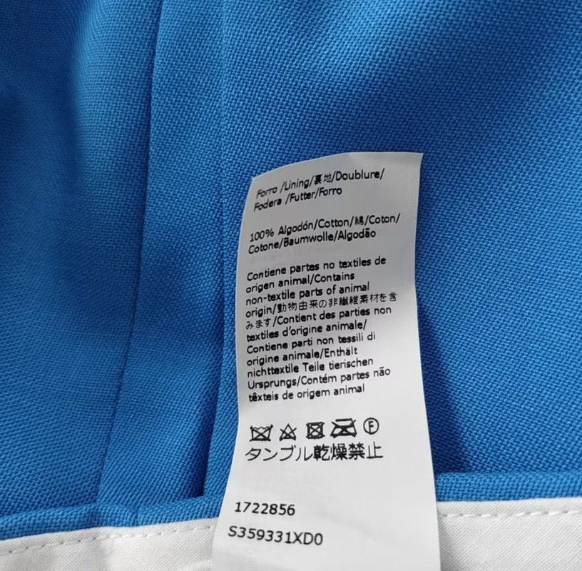 Loewe Loewe Blue Wool Casual Women's Pants 0089 Size 36" / US 14 / IT 50 - 4 Thumbnail