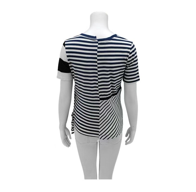 Loewe Loewe Summer Blue Cotton Short Sleeve Tee 0089 Size XS / US 0-2 / IT 36-38 - 2 Thumbnail