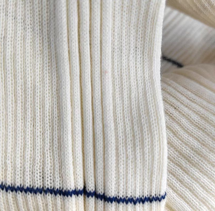Loewe Loewe Beige Long Sleeve Striped Sweater 0089 Size M / US 6-8 / IT 42-44 - 9 Thumbnail
