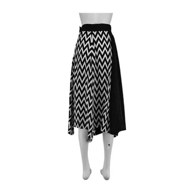 Loewe Loewe Black Summer Midi Skirt 0089 Size 22" - 2 Thumbnail