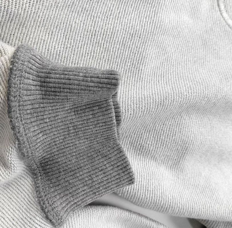 Loewe Loewe Cream Cotton Long Sleeve Sweatshirt 0089 Size S / US 4 / IT 40 - 6 Thumbnail