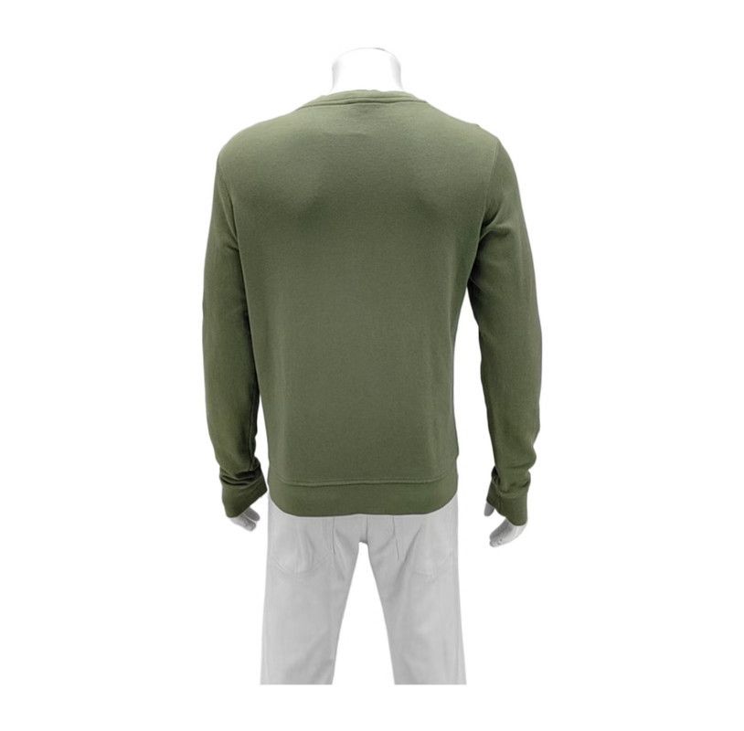 Loewe Loewe Green Cotton Long Sleeve Pullover 0089 Size US S / EU 44-46 / 1 - 2 Thumbnail