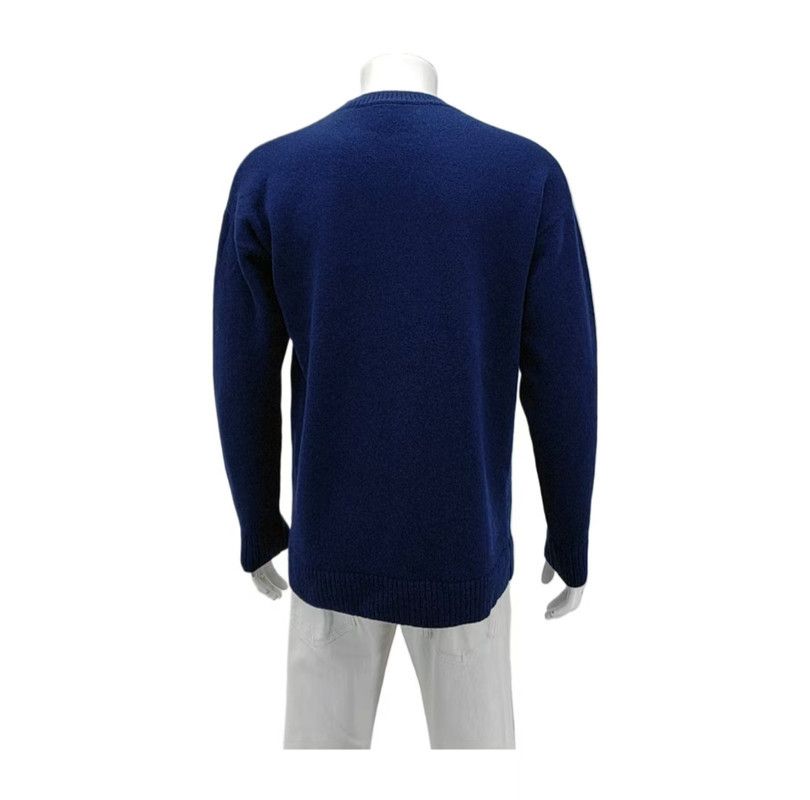 Loewe Loewe Deep Blue Wool Long Sleeve Sweater 0089 Size US XS / EU 42 / 0 - 2 Thumbnail