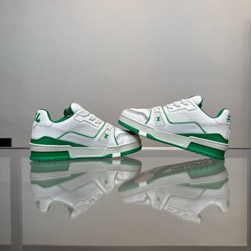 Louis Vuitton Louis Vuitton Trainer #54 Fashion Low-Top Sneakers 0089 Size US 5.5 / EU 38 - 4 Thumbnail